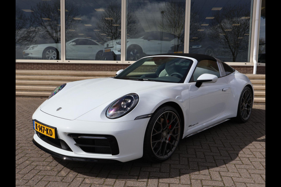 Porsche 911 Targa 4S 3.0 450 PK 992 ORIGINEEL NEDERLANDS | SPORTUITLAAT | 17.981 KM | 360 CAMERA | 20 INCH LMV