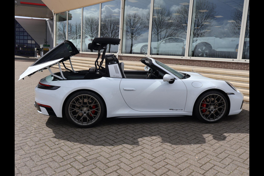Porsche 911 Targa 4S 3.0 450 PK 992 ORIGINEEL NEDERLANDS | SPORTUITLAAT | 17.981 KM | 360 CAMERA | 20 INCH LMV