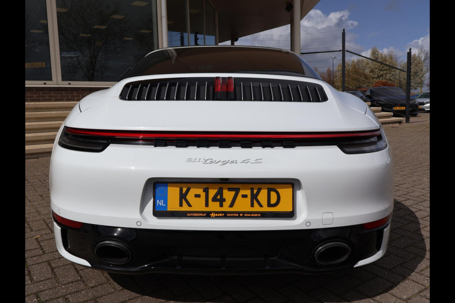 Porsche 911 Targa 4S 3.0 450 PK 992 ORIGINEEL NEDERLANDS | SPORTUITLAAT | 17.981 KM | 360 CAMERA | 20 INCH LMV