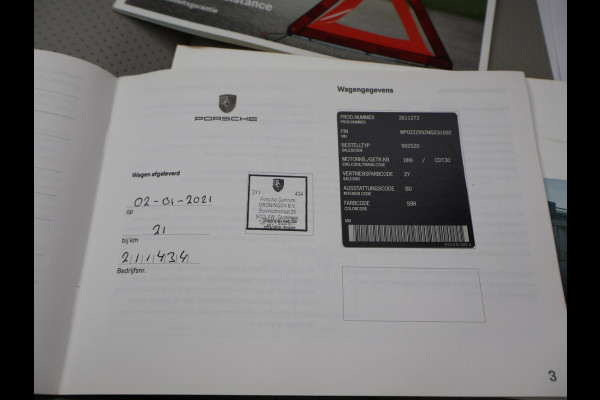 Porsche 911 Targa 4S 3.0 450 PK 992 ORIGINEEL NEDERLANDS | SPORTUITLAAT | 17.981 KM | 360 CAMERA | 20 INCH LMV