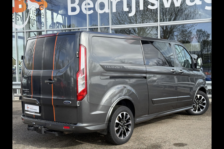 Ford Transit Custom 290 2.0 TDCI L2H1 Sport DC | Vol opties | 2X Schuifd. | Trekhaak