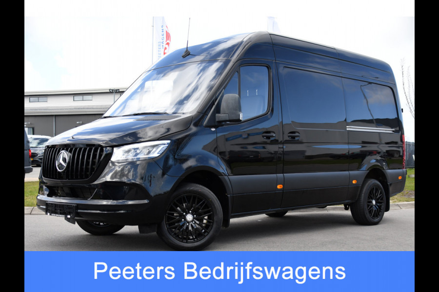 Mercedes-Benz Sprinter 317 1.9 CDI L2H2 RWD Black Edition Camera, Cruise, Carplay, LED, 170pk, Automaat, Stoelverwarming, Standkachel,
