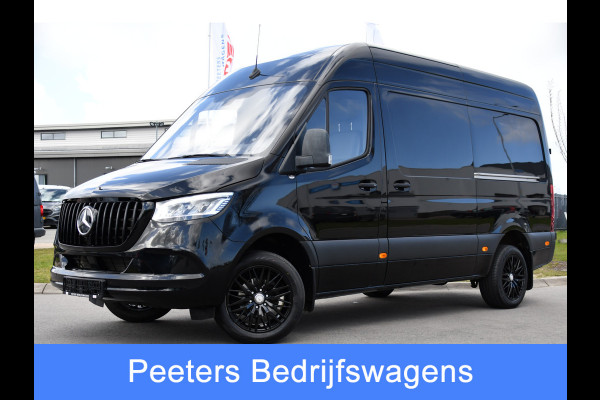 Mercedes-Benz Sprinter 317 1.9 CDI L2H2 RWD Black Edition Camera, Cruise, Carplay, LED, 170pk, Automaat, Stoelverwarming, Standkachel,