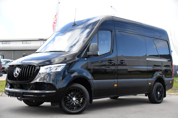 Mercedes-Benz Sprinter 317 1.9 CDI L2H2 RWD Black Edition Camera, Cruise, Carplay, LED, 170pk, Automaat, Stoelverwarming, Standkachel,