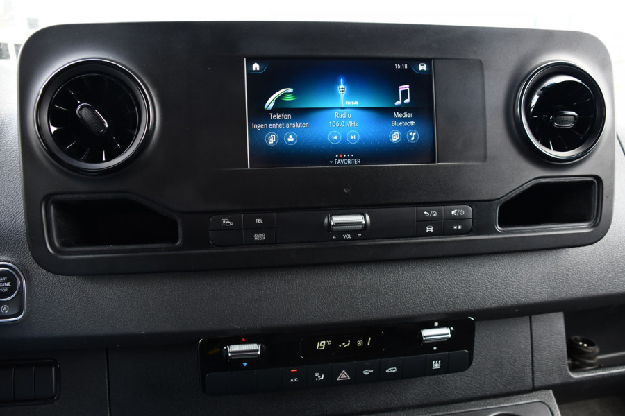 Mercedes-Benz Sprinter 317 1.9 CDI L2H2 RWD Black Edition Camera, Cruise, Carplay, LED, 170pk, Automaat, Stoelverwarming, Standkachel,