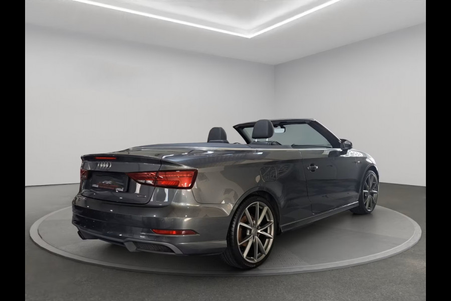 Audi A3 Cabriolet 40 TFSI CoD S-LINE Quattro ** MATRIX, LEDER, VIRTUAL, NEKVERW, 19-inch LMV ** UNFALLFREI - SUPER UITV ** ** INFORMEER OOK NAAR ONZE AANTREKKELIJKE FINANCIAL-LEASE TARIEVEN **