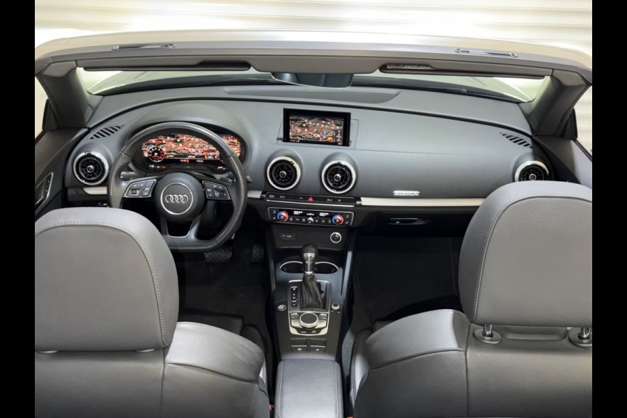 Audi A3 Cabriolet 40 TFSI CoD S-LINE Quattro ** MATRIX, LEDER, VIRTUAL, NEKVERW, 19-inch LMV ** UNFALLFREI - SUPER UITV ** ** INFORMEER OOK NAAR ONZE AANTREKKELIJKE FINANCIAL-LEASE TARIEVEN **