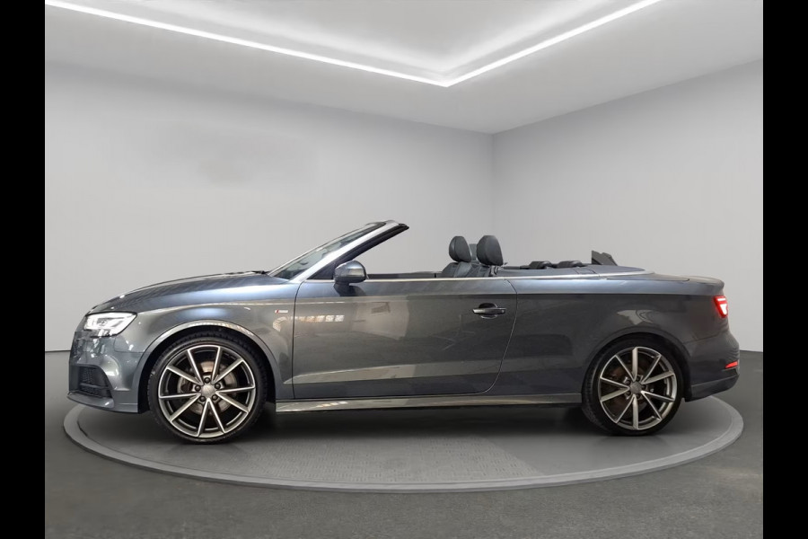 Audi A3 Cabriolet 40 TFSI CoD S-LINE Quattro ** MATRIX, LEDER, VIRTUAL, NEKVERW, 19-inch LMV ** UNFALLFREI - SUPER UITV ** ** INFORMEER OOK NAAR ONZE AANTREKKELIJKE FINANCIAL-LEASE TARIEVEN **