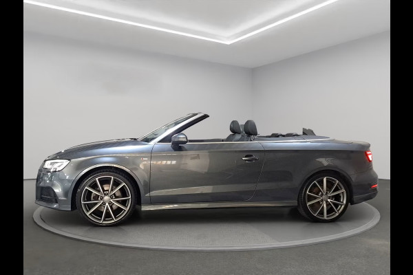 Audi A3 Cabriolet 40 TFSI CoD S-LINE Quattro ** MATRIX, LEDER, VIRTUAL, NEKVERW, 19-inch LMV ** UNFALLFREI - SUPER UITV ** ** INFORMEER OOK NAAR ONZE AANTREKKELIJKE FINANCIAL-LEASE TARIEVEN **