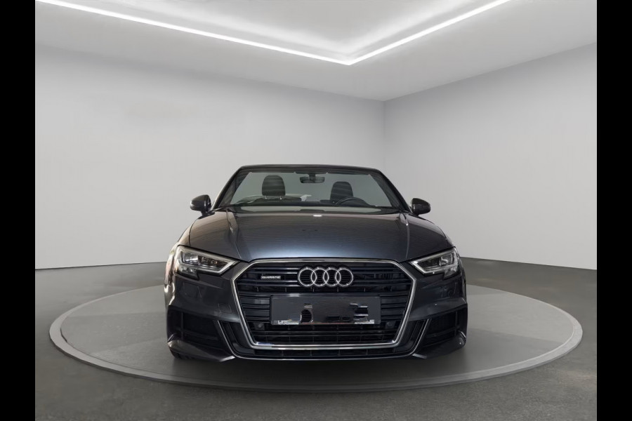 Audi A3 Cabriolet 40 TFSI CoD S-LINE Quattro ** MATRIX, LEDER, VIRTUAL, NEKVERW, 19-inch LMV ** UNFALLFREI - SUPER UITV ** ** INFORMEER OOK NAAR ONZE AANTREKKELIJKE FINANCIAL-LEASE TARIEVEN **