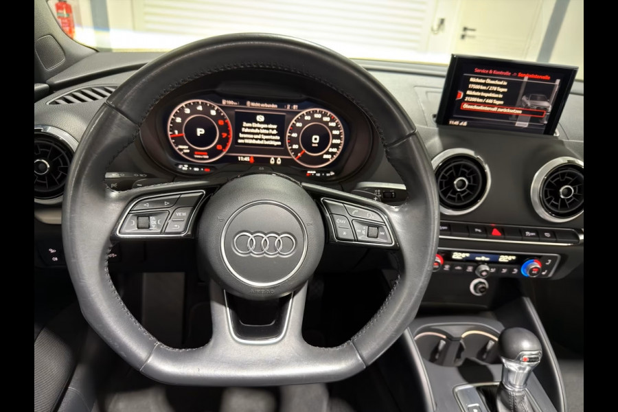 Audi A3 Cabriolet 40 TFSI CoD S-LINE Quattro ** MATRIX, LEDER, VIRTUAL, NEKVERW, 19-inch LMV ** UNFALLFREI - SUPER UITV ** ** INFORMEER OOK NAAR ONZE AANTREKKELIJKE FINANCIAL-LEASE TARIEVEN **
