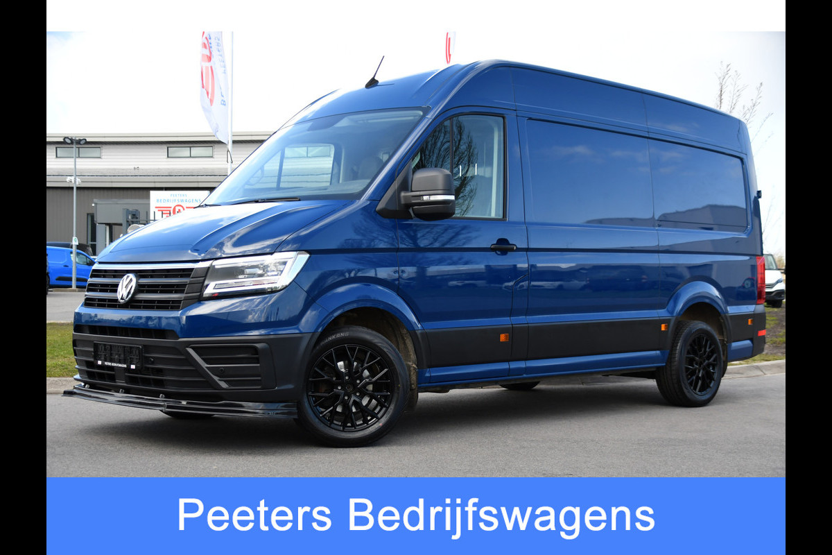 Volkswagen Crafter 35 2.0 TDI L3H3 PB Edition Cruise, Carplay, LED, 140pk, Automaat, Multimedia, Geveerde stoel, Sensoren, Uniek!