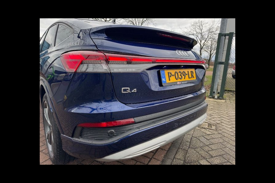 Audi Q4 Sportback e-tron 40 Launch S-Edition Competition 77 kWh SOH 93.4% 82.000km Airco/ECC,S-Line,Virtueel Cockpit INCL. BTW