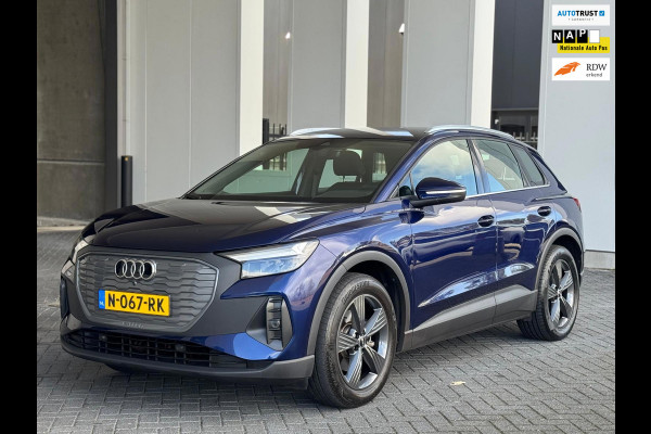 Audi Q4 e-tron 35 AUTOMAAT Edition, camera, navarra bleu, stoelverwarming, digitaal cockpit, 1 e eigenaar, NL auto met nap