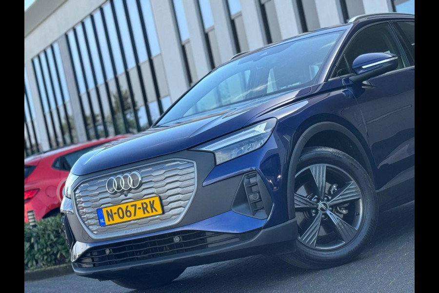 Audi Q4 e-tron 35 AUTOMAAT Edition, camera, navarra bleu, stoelverwarming, digitaal cockpit, 1 e eigenaar, NL auto met nap