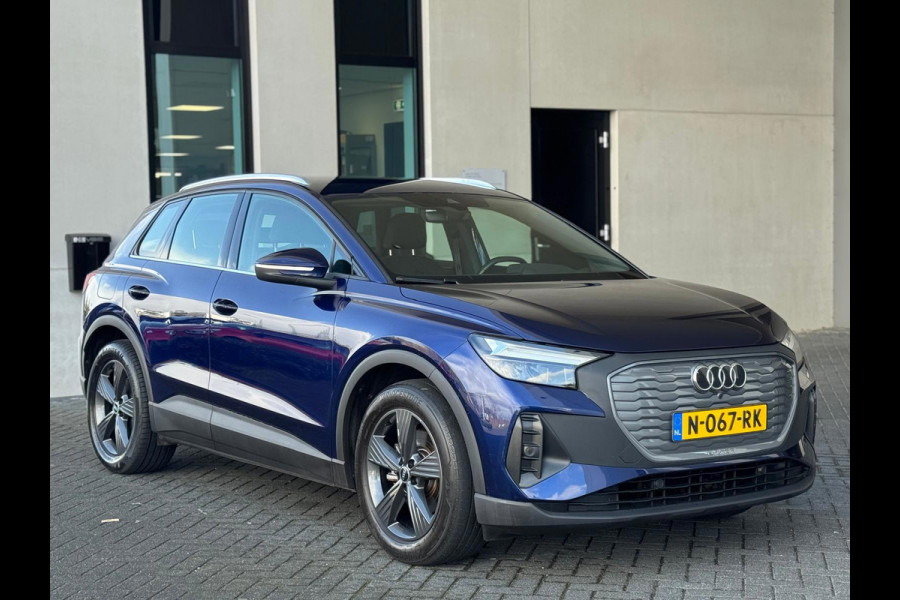Audi Q4 e-tron 35 AUTOMAAT Edition, camera, navarra bleu, stoelverwarming, digitaal cockpit, 1 e eigenaar, NL auto met nap