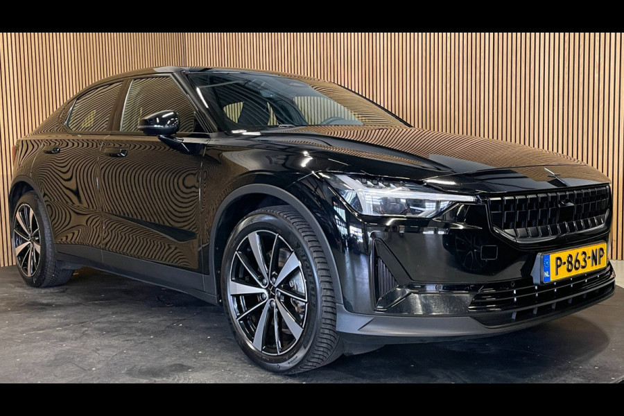 Polestar 2 Long Range Single Motor 78 kWh|XX% SOH|BLACK EDITION|MEMORY|CAMERA|STOEL-,STUURVERW.|ACC|INCL.BTW|1e EIG|NL-AUTO|NAP|