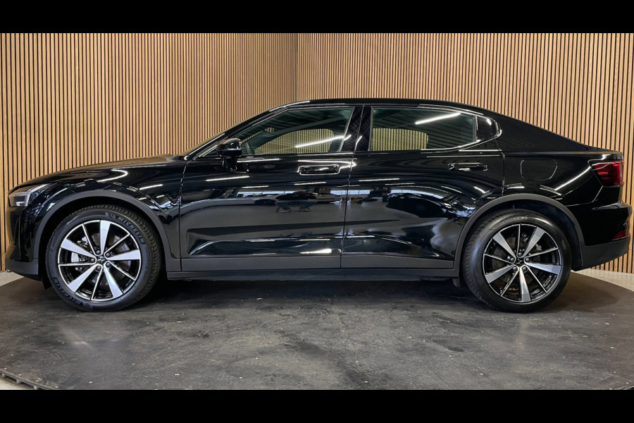 Polestar 2 Long Range Single Motor 78 kWh|XX% SOH|BLACK EDITION|MEMORY|CAMERA|STOEL-,STUURVERW.|ACC|INCL.BTW|1e EIG|NL-AUTO|NAP|