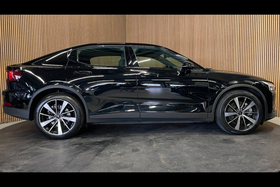 Polestar 2 Long Range Single Motor 78 kWh|XX% SOH|BLACK EDITION|MEMORY|CAMERA|STOEL-,STUURVERW.|ACC|INCL.BTW|1e EIG|NL-AUTO|NAP|