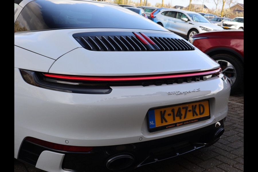 Porsche 911 Targa 4S 3.0 450 PK 992 ORIGINEEL NEDERLANDS | SPORTUITLAAT | 17.981 KM | 360 CAMERA | 20 INCH LMV
