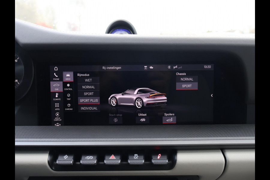 Porsche 911 Targa 4S 3.0 450 PK 992 ORIGINEEL NEDERLANDS | SPORTUITLAAT | 17.981 KM | 360 CAMERA | 20 INCH LMV