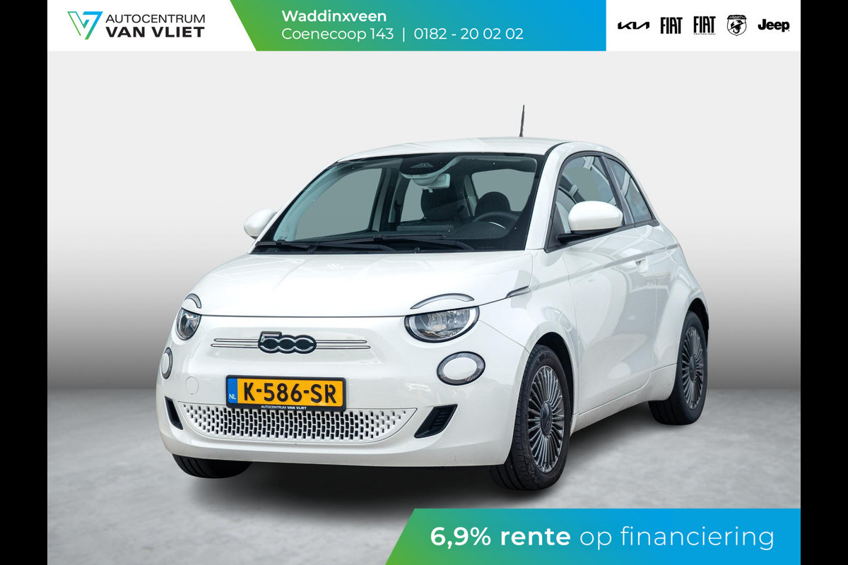 Fiat 500E Business Launch Edition 42 kWh | SOH 91% | Clima | Cruise | Regensensor | Apple Carplay | 16"
