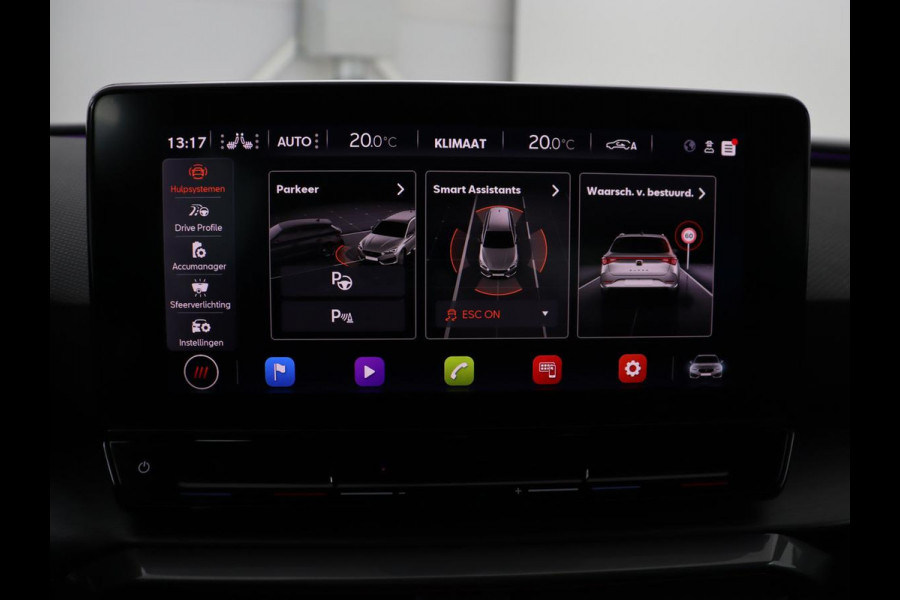 CUPRA Leon 1.4 e-Hybrid | Carplay | Stoel & stuurverwarming | Camera | Adaptive cruise | Navigatie | Sfeerverlichting | Full LED | Memory | PHEV | Plug In