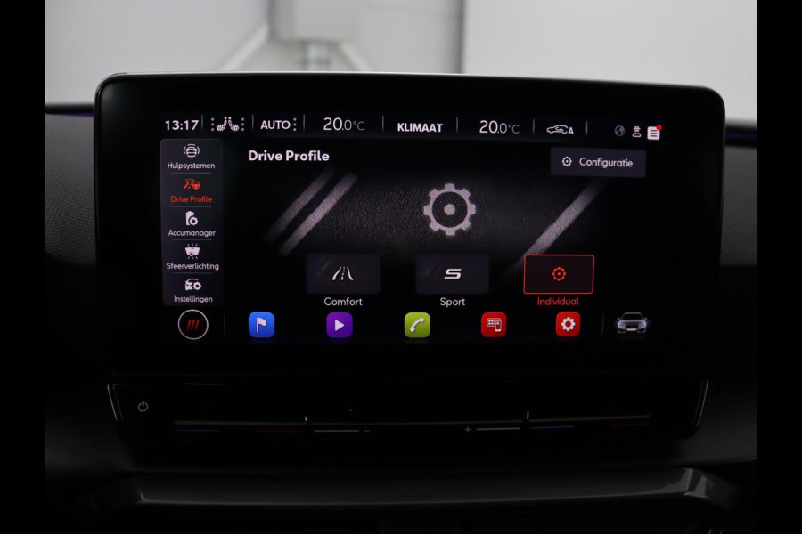 CUPRA Leon 1.4 e-Hybrid | Carplay | Stoel & stuurverwarming | Camera | Adaptive cruise | Navigatie | Sfeerverlichting | Full LED | Memory | PHEV | Plug In