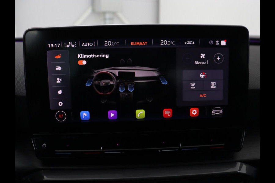 CUPRA Leon 1.4 e-Hybrid | Carplay | Stoel & stuurverwarming | Camera | Adaptive cruise | Navigatie | Sfeerverlichting | Full LED | Memory | PHEV | Plug In