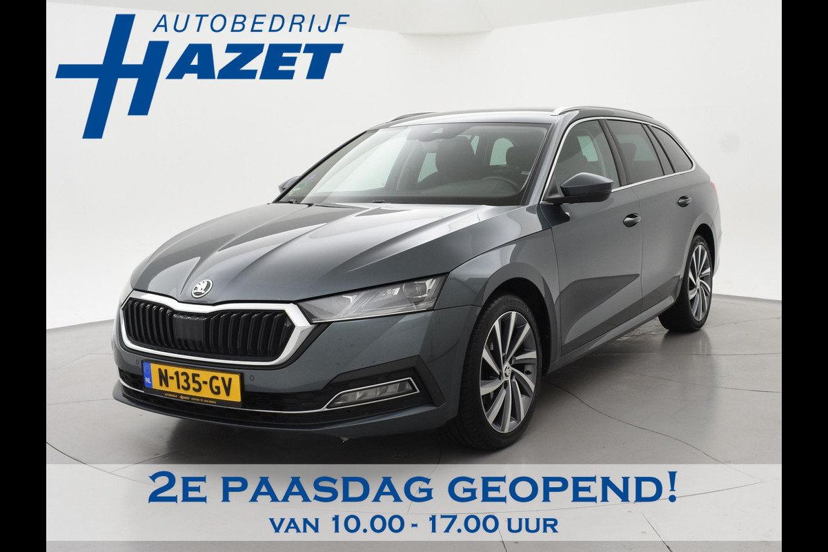 Škoda Octavia Combi 1.5 e-TSI AUT. + 18 INCH | ADAPTIVE CRUISE | LED | VIRTUAL COCKPIT | SFEERVERLICHTING | CAMERA | CARPLAY | STOELVERW.