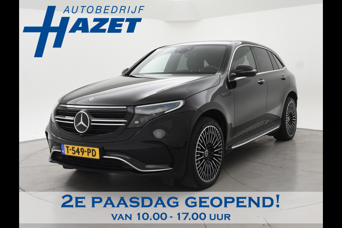 Mercedes-Benz EQC 400 4MATIC 408 PK AMG LINE 97% SOH + 21 INCH | SCHUIFDAK | HEAD-UP | TREKHAAK | 360 CAMERA | SFEERVERLICHTING