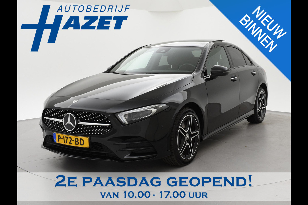 Mercedes-Benz A-Klasse 250e 218 PK SEDAN + PANORAMA | SFEERVERLICHTING | APPLE CARPLAY | MEMORY | STOELVERWARMING