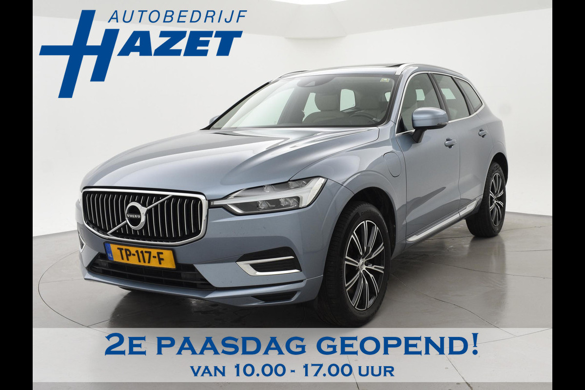 Volvo XC60 2.0 T8 TWIN ENGINE 390 PK INSCRIPTION + TREKHAAK | PANORAMA | LEDER | CARPLAY | 19 INCH | CAMERA