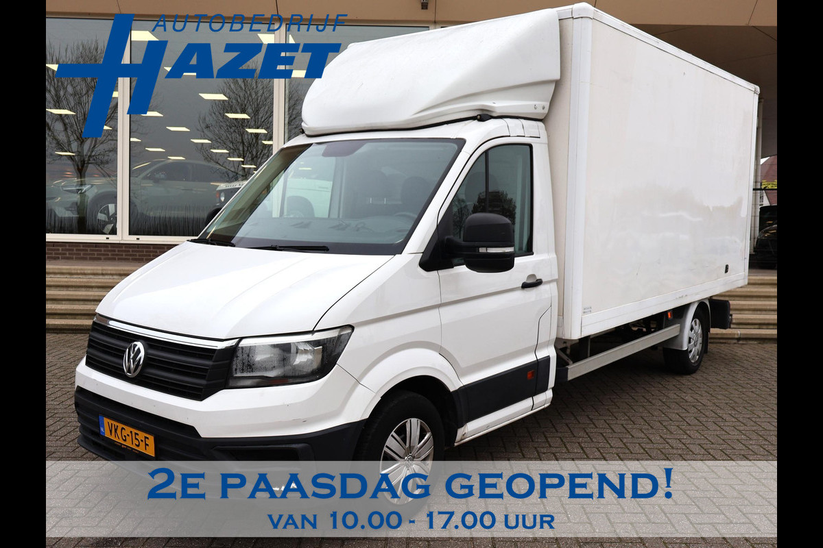 Volkswagen Crafter 35 2.0 TDI 140 PK EURO 6 BAKWAGEN MEUBELBAK + APPLE CARPLAY | AIRCO | GEVEERDE STOEL