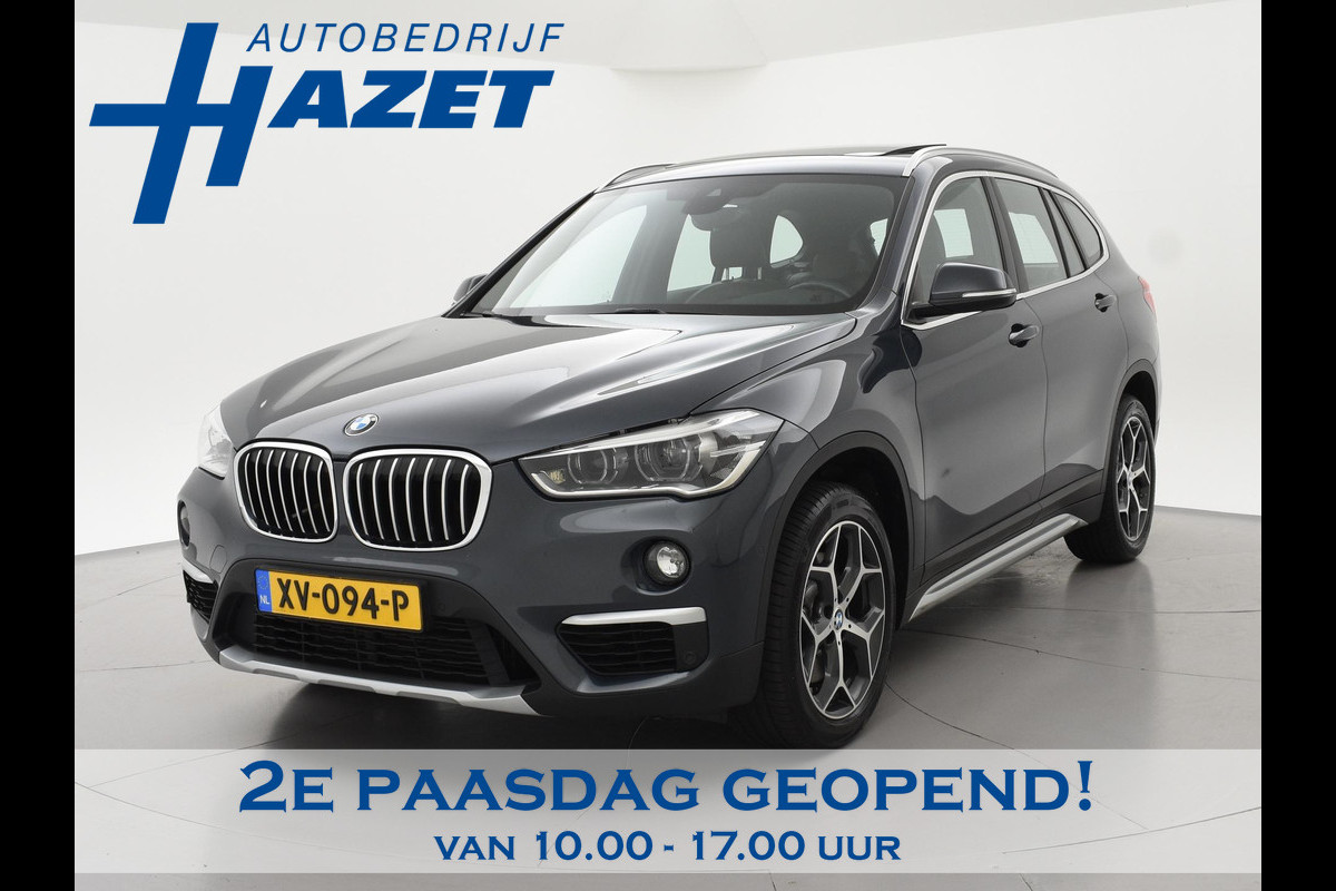 BMW X1 sDrive20i 192 PK AUT. + TREKHAAK | PANORAMA | SPORTSTOELEN LEDER | HEAD-UP | CAMERA | STOELVERWARMING