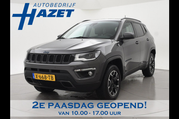 Jeep Compass 4xe 240 PK PLUG-IN HYBRID 4X4 TRAILHAWK + TREKHAAK | VOL LEDER | ALPINE | CARPLAY | DAB | STOEL/STUURWIELVERW.