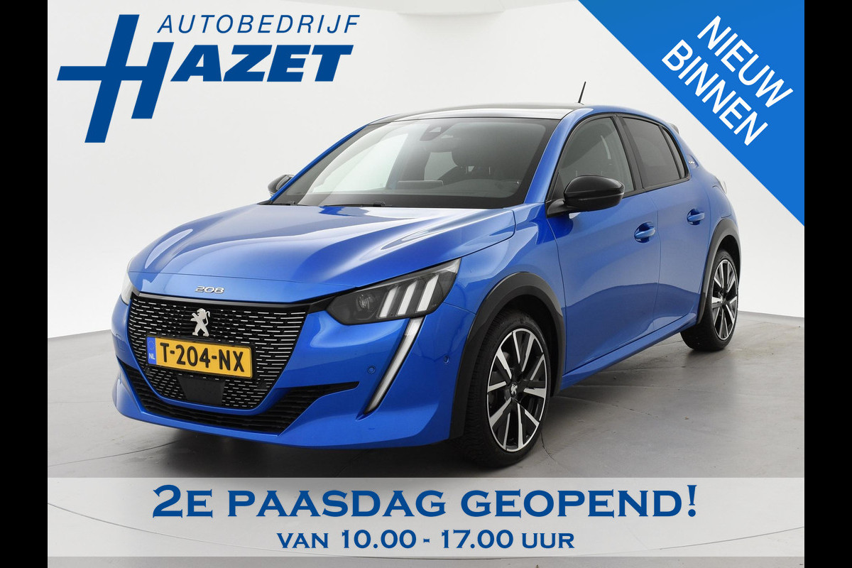 Peugeot 208 1.2 PT 130 PK AUT. GT-LINE + PANORAMA | SFEERVERL. | 3D COCKPIT | STOELVERW. | APPLE CARPLAY | CAMERA