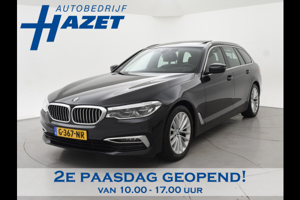 BMW 5 Serie Touring 520i HE LUXURY + PANORAMA | HEAD-UP | LIVE COCKPIT | 1e EIGENAAR | SFEERVERLICHTING | LEDER
