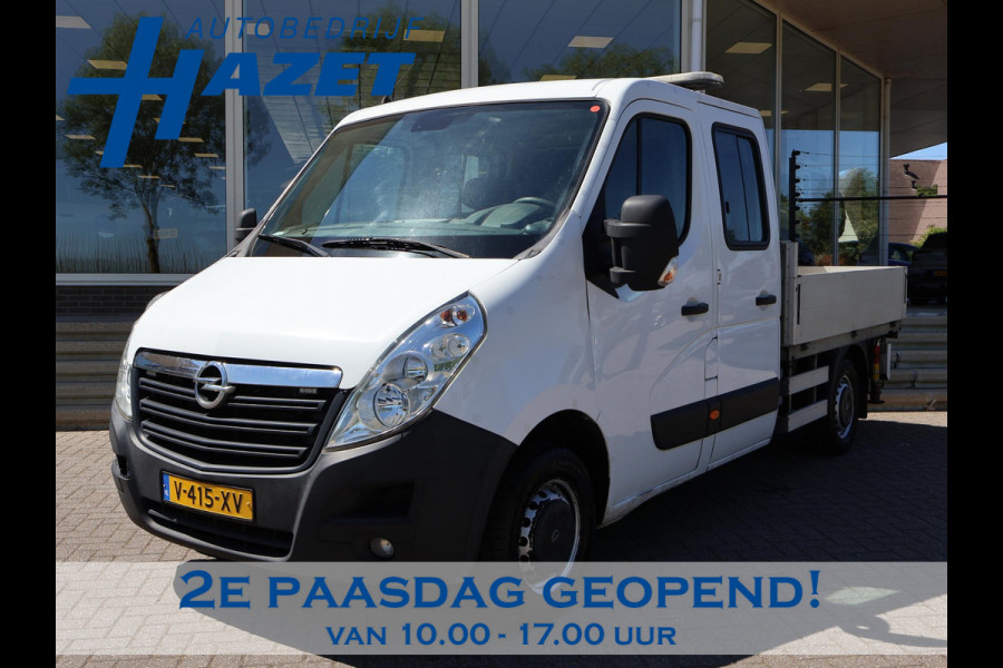 Opel Movano 2.3 CDTI BITURBO 145 PK HIAB 017T LAADKRAAN OPEN LAADBAK PICK-UP