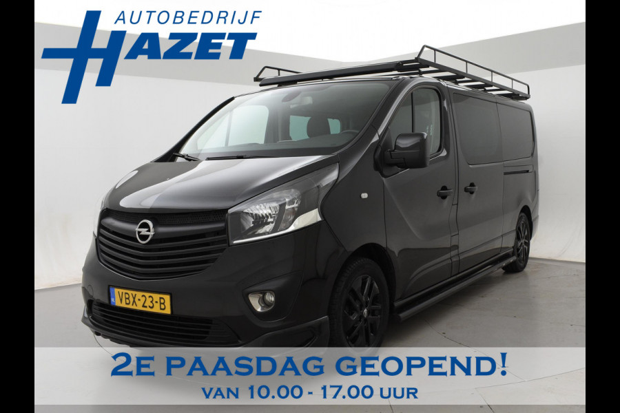 Opel Vivaro 1.6 CDTI 145 PK DUBBEL CAB. IRMSCHER GT 058/100 + 2 SCHUIFDEUREN | LEDER | CAMERA | STOELVERW. | TREKHAAK 2000 KG