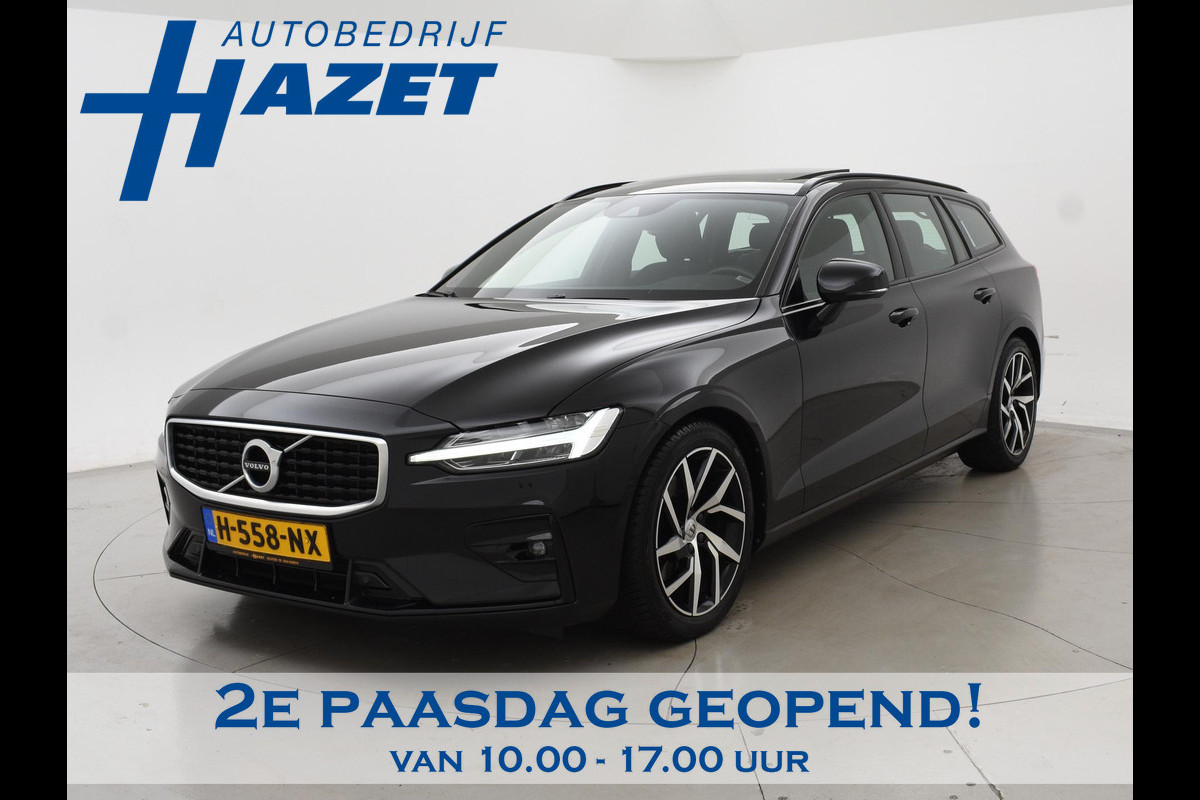 Volvo V60 2.0 T4 190 PK R-DESIGN + PANORAMADAK | WEGKL. TREKHAAK | STUURVERW. | ADAPTIVE CRUISE CONTROL