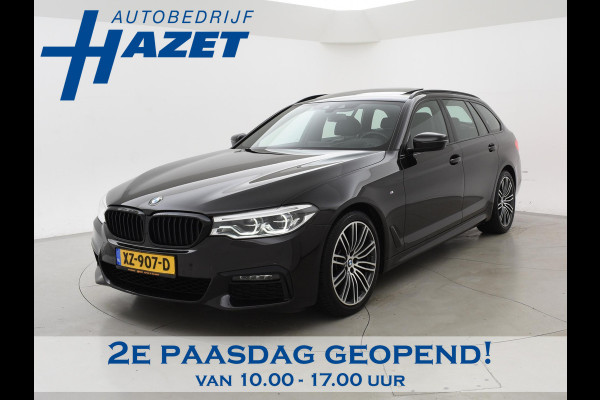 BMW 5 Serie Touring 520i 184 PK M-SPORT H.E. AUT. *ALMANDINBRAUN* + PANORAMA | NAPPA LEDER | HEAD-UP | 19 INCH