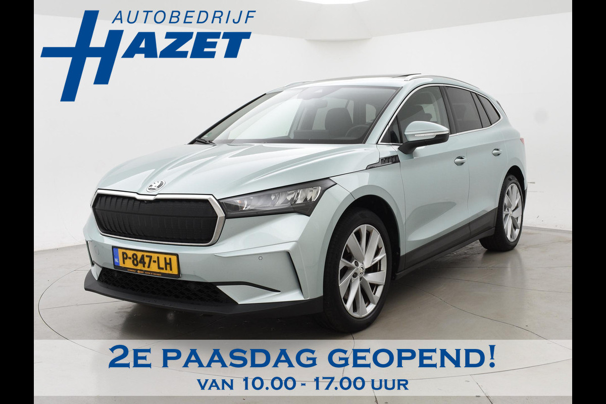 Škoda ENYAQ iV 80 + LEDER | PANORAMA | 360 CAMERA | APPLE CARPLAY | STOELVERWARMING | ADAPTIVE CRUISE