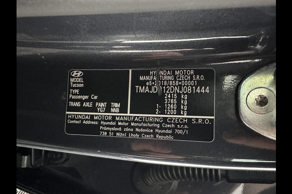 Hyundai Tucson 1.6 T-GDI PHEV Comfort Smart 4WD (INCL.BTW) *LEATHER | FULL-LED | ADAPTIVE-CRUISE | HEATED-COMFORTSEATS | KEYLESS | CAMERA | DIGI-COCKPIT | PRIVACY-GLASS | SHIFT-PADDLES | ECC | PDC | 19''ALU*