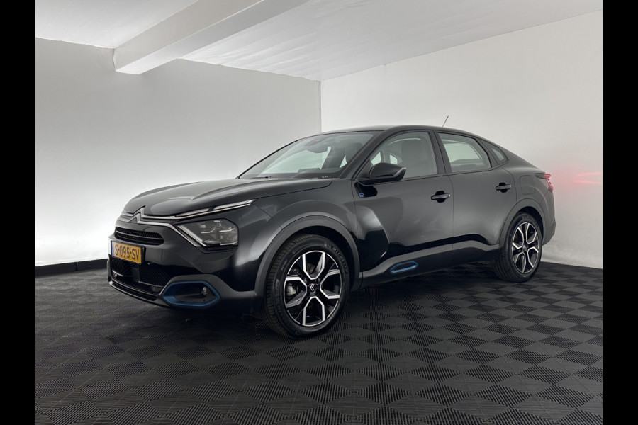 Citroën Ë-C4 X Feel Pack 50 kWh [ 3-Fase ] (INCL.BTW) *FULL-LED | LEATHER-FABRIC | DIGI-COCKPIT | DAB | COMFORT-SEATS | CAMERA | ECC | PDC | CRUISE | 18''ALU*