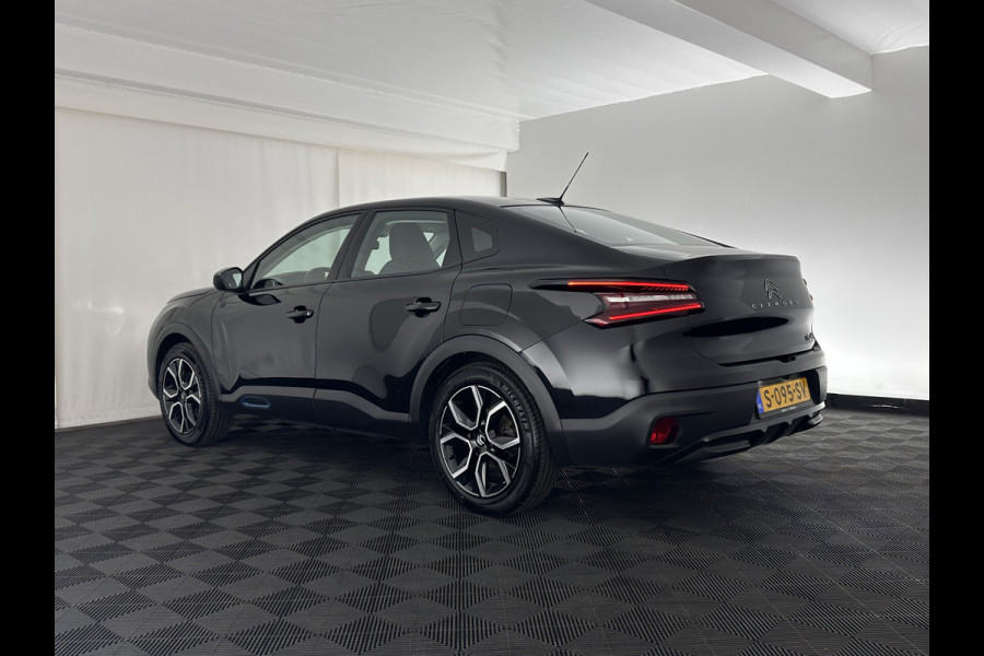 Citroën Ë-C4 X Feel Pack 50 kWh [ 3-Fase ] (INCL.BTW) *FULL-LED | LEATHER-FABRIC | DIGI-COCKPIT | DAB | COMFORT-SEATS | CAMERA | ECC | PDC | CRUISE | 18''ALU*