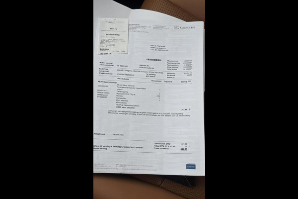 Lexus RX 350 AWD President Line | Luxe Leder | Memory | Lane Assist | Camera | Stoelverwarming / verkoeling | Stuurwiel verwarmd