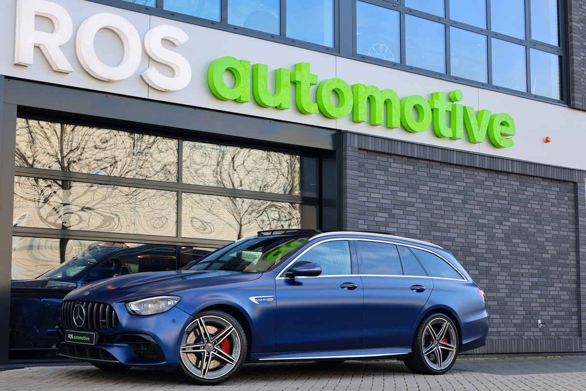Mercedes-Benz E-Klasse Estate AMG 63 S 4MATIC+ | FACELIFT | TRACK PACK | HUD | BURMESTER | 360 | KEYLESS | DEALER ONDH |