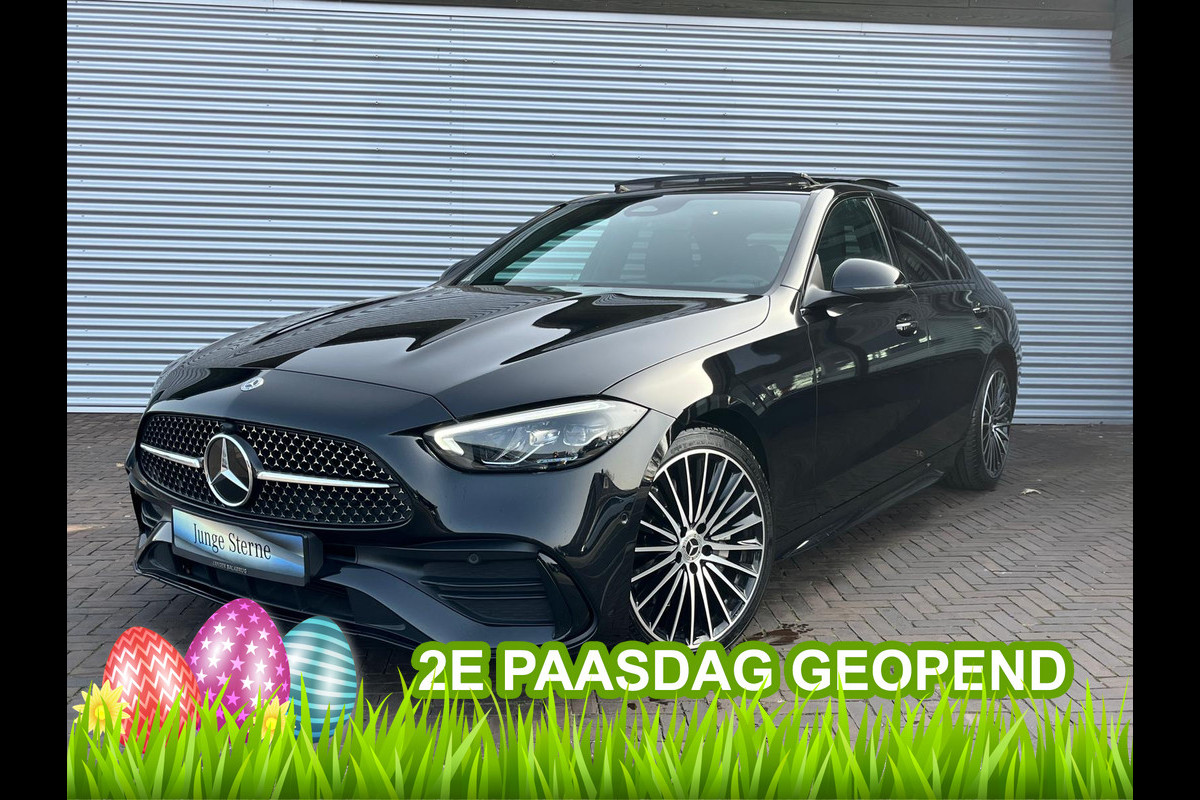 Mercedes-Benz C-Klasse 180 AMG Line night pakket panoramadak  vol vol