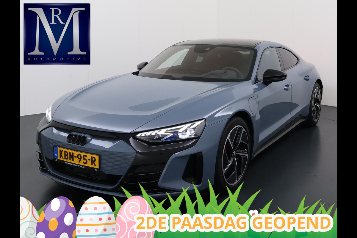 Audi e-tron GT RS 93 kWh VAN € 69.900,- VOOR € 60.877,- UW LENTEVOORDEEL € 9.023,-! | 598PK! | SOH 89% | KEMORAGRIJS| STOELVERWARMING| ACHTERBANK VERWARMD| BANG & OLUFSEN| MATRIX LASER | DODE HOEK| PANORAMADAK| 360 CAMERA| HEAD-UP DISPLAY | NACHTZICHT ASSISTENT